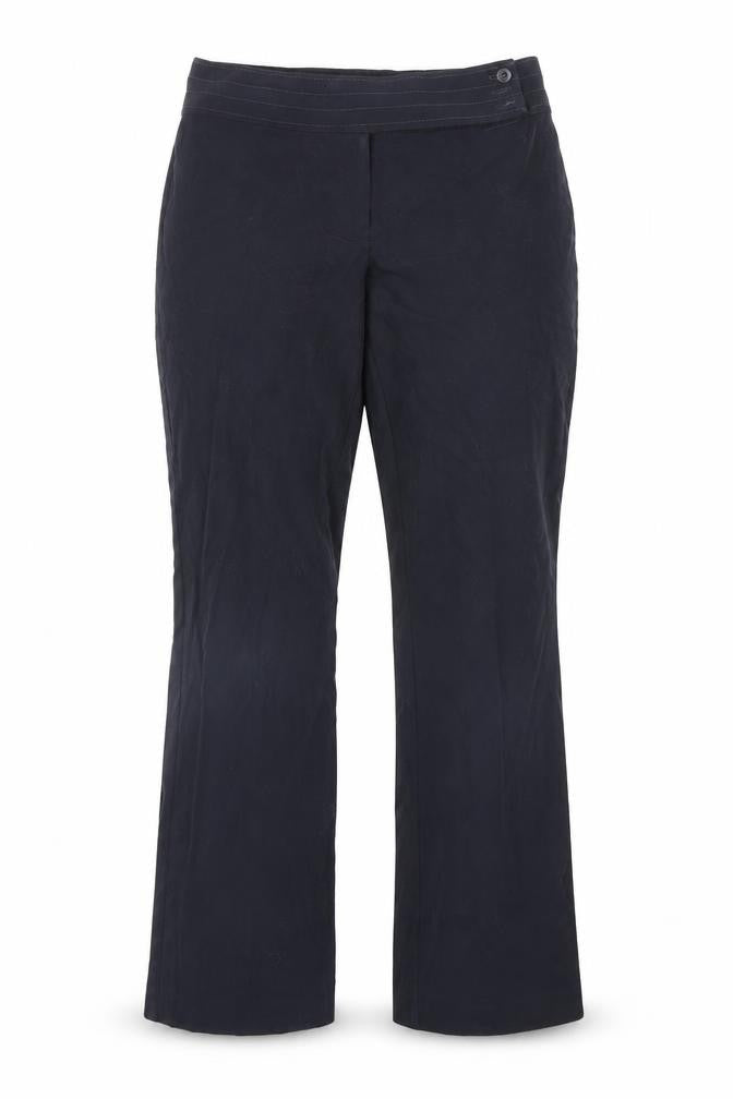 M&S Womens Black   Dress Pants Trousers Size 12 L30 in
