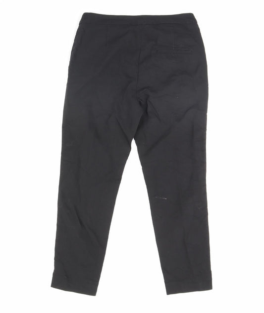 H&M Womens Black   Dress Pants Trousers Size 8 L25 in