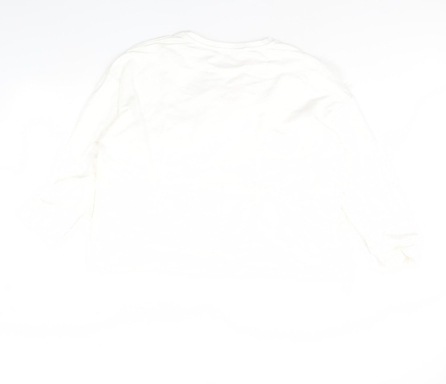 River Island Womens White   Pullover Jumper Size L