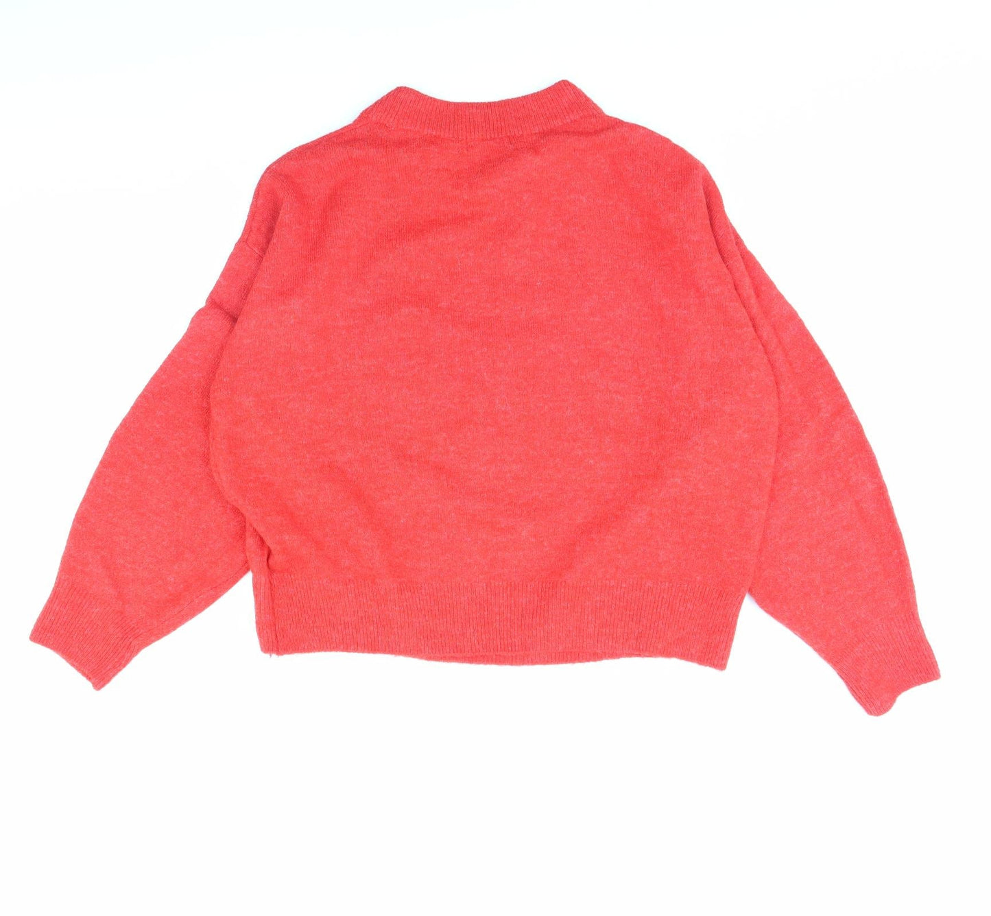 H&M Womens Red   Pullover Jumper Size M