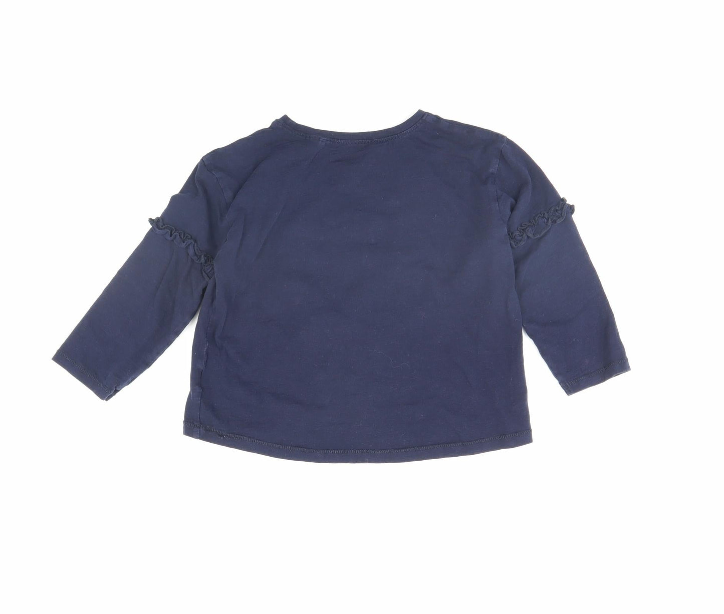 NEXT Girls Blue   Basic T-Shirt Size 3 Years