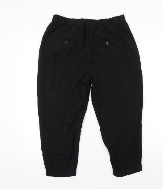 Zara Womens Black   Trousers  Size L L20 in