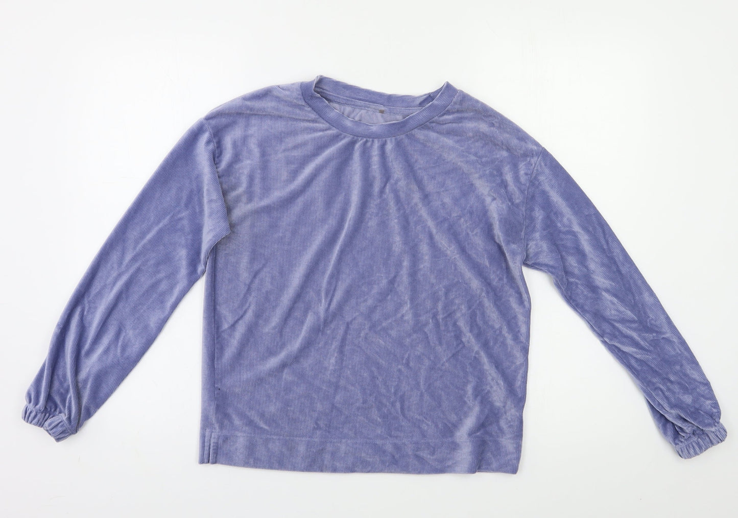 Preworn Womens Blue   Pullover Sweatshirt Size 6
