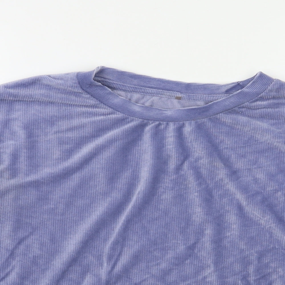 Preworn Womens Blue   Pullover Sweatshirt Size 6