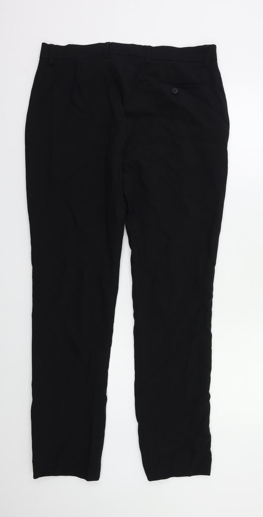 Peacocs Mens Blue   Dress Pants Trousers Size 32 L30 in