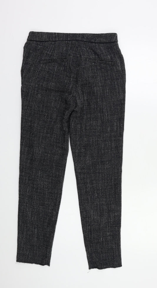 H&M Womens Grey   Trousers  Size 6 L25 in