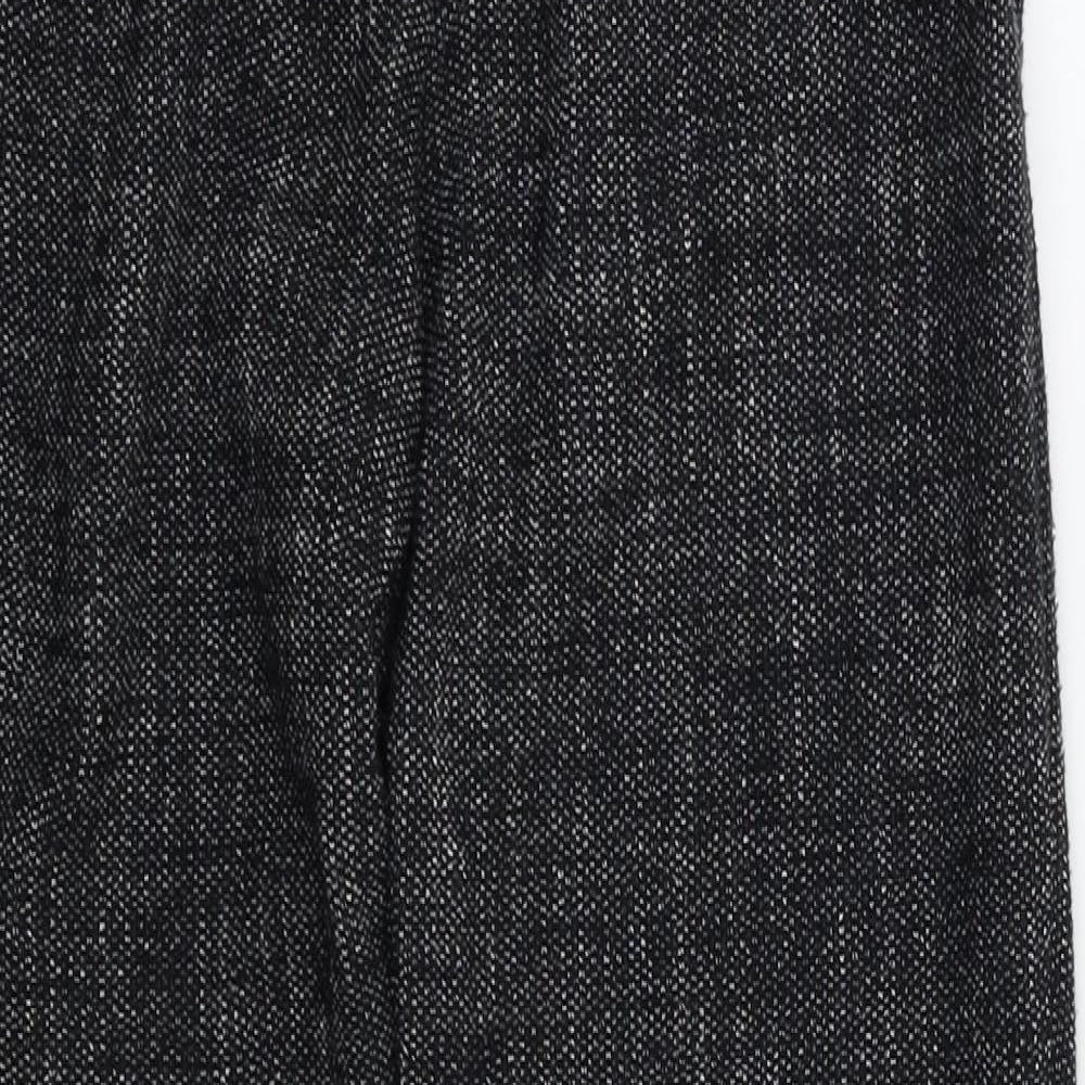 H&M Womens Grey   Trousers  Size 6 L25 in
