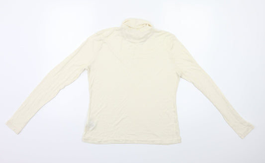 H&M Womens Ivory   Pullover Jumper Size L