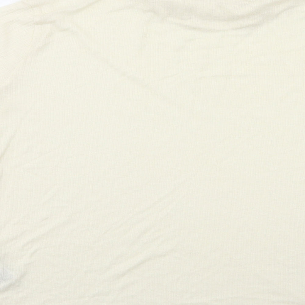 H&M Womens Ivory   Pullover Jumper Size L