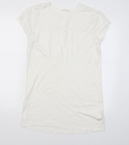 ST Womens White   Basic Blouse Size L