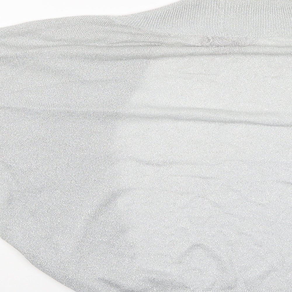Monsoon Womens Grey   Basic Blouse Size 12
