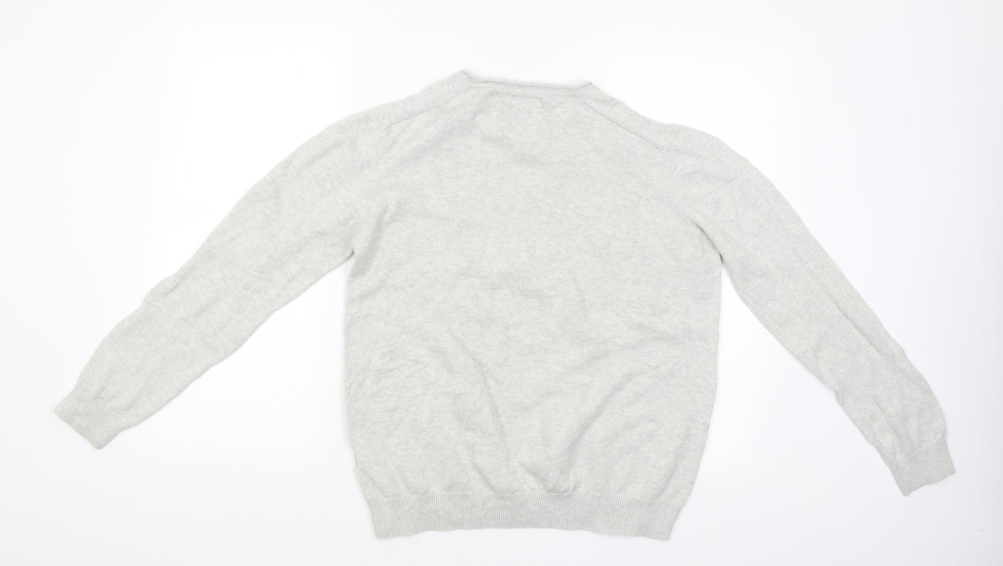 Vintage Threads Mens Grey   Pullover Jumper Size M