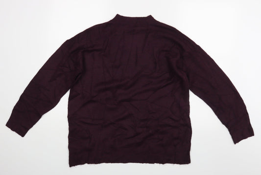 NEXT Womens Purple   Pullover Jumper Size M