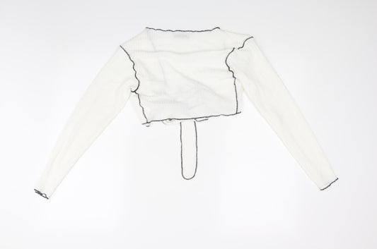 Sheine Womens White   Basic Blouse Size XS