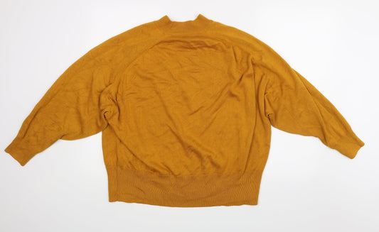 JD Williams Womens Yellow   Pullover Jumper Size 20