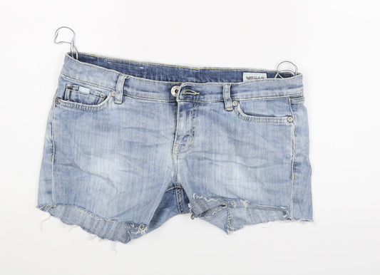 GAS Womens Blue   Hot Pants Shorts Size 30