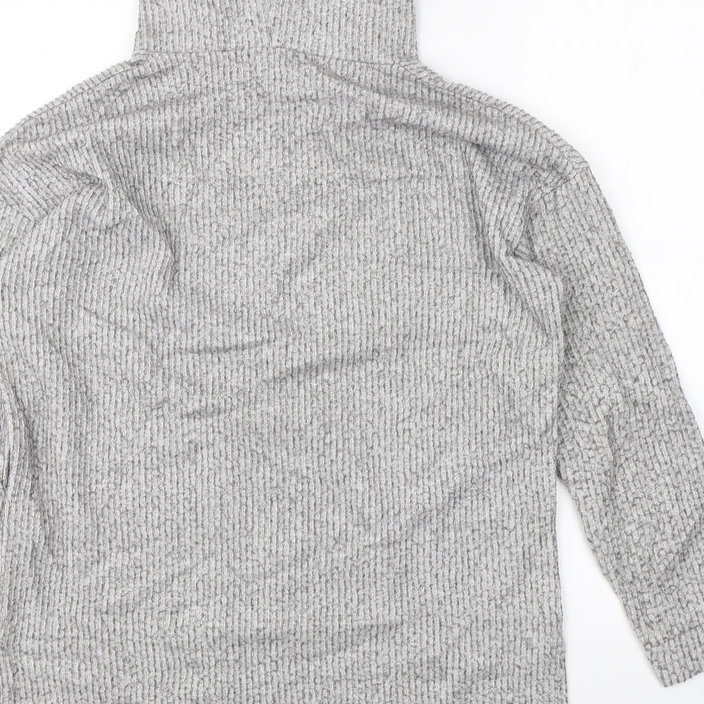 New Look Womens Grey   Pullover Jumper Size S