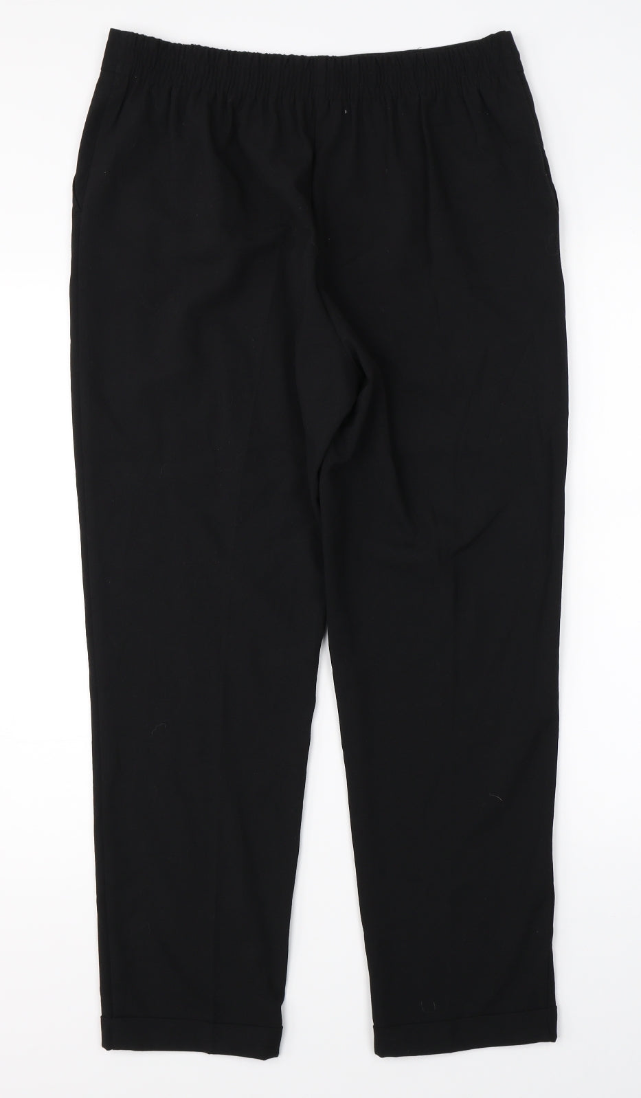 Papay Womens Black   Dress Pants Trousers Size 12 L25 in