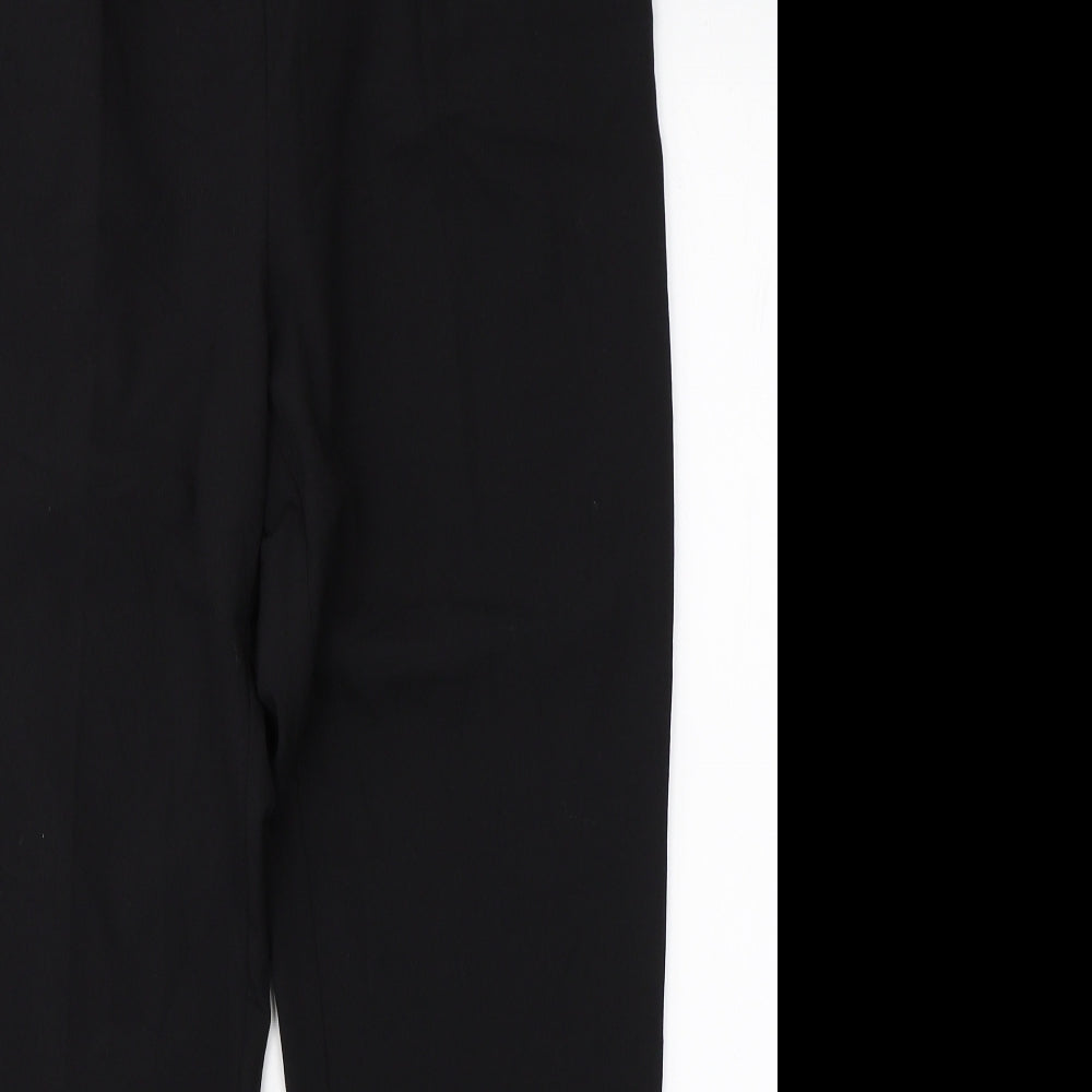 Papay Womens Black   Dress Pants Trousers Size 12 L25 in