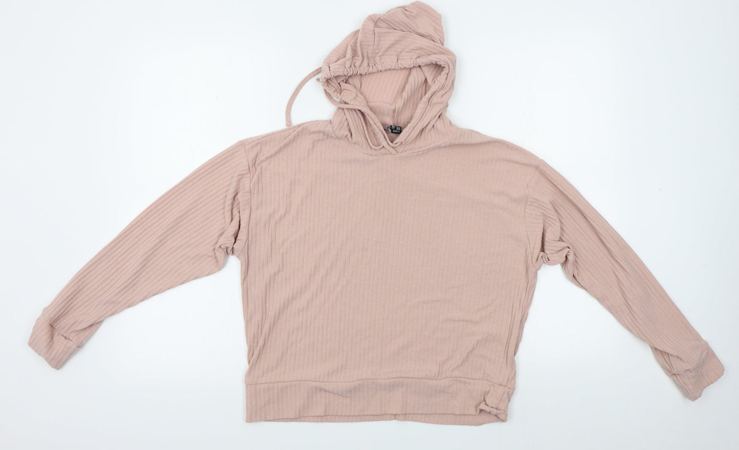 New Look Womens Pink   Pullover Hoodie Size M