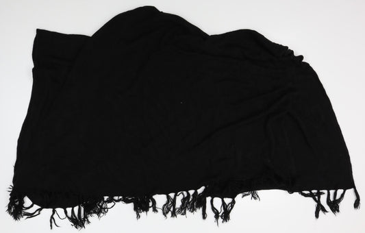 text Womens Black   Cape Jumper One Size