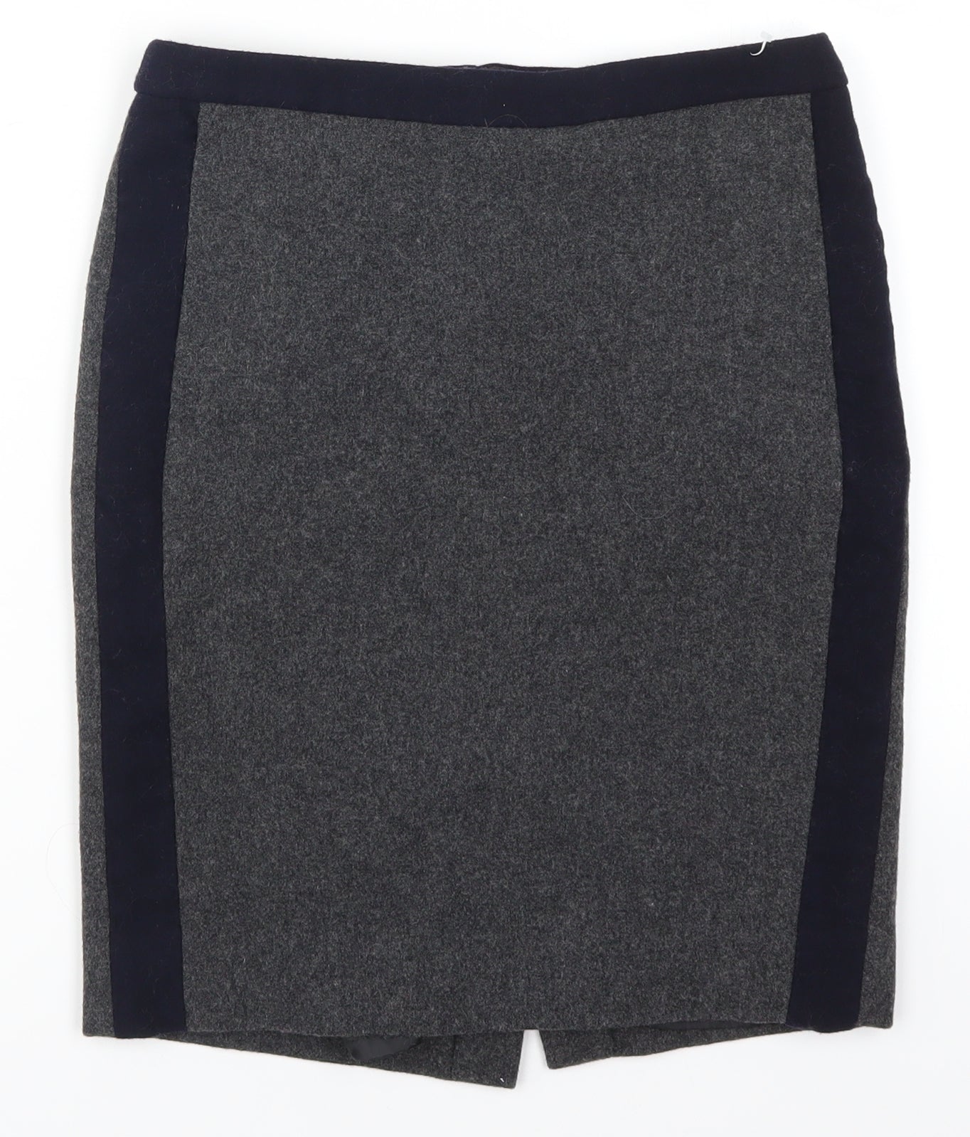 J Crew Womens Grey   Straight & Pencil Skirt Size 26 in