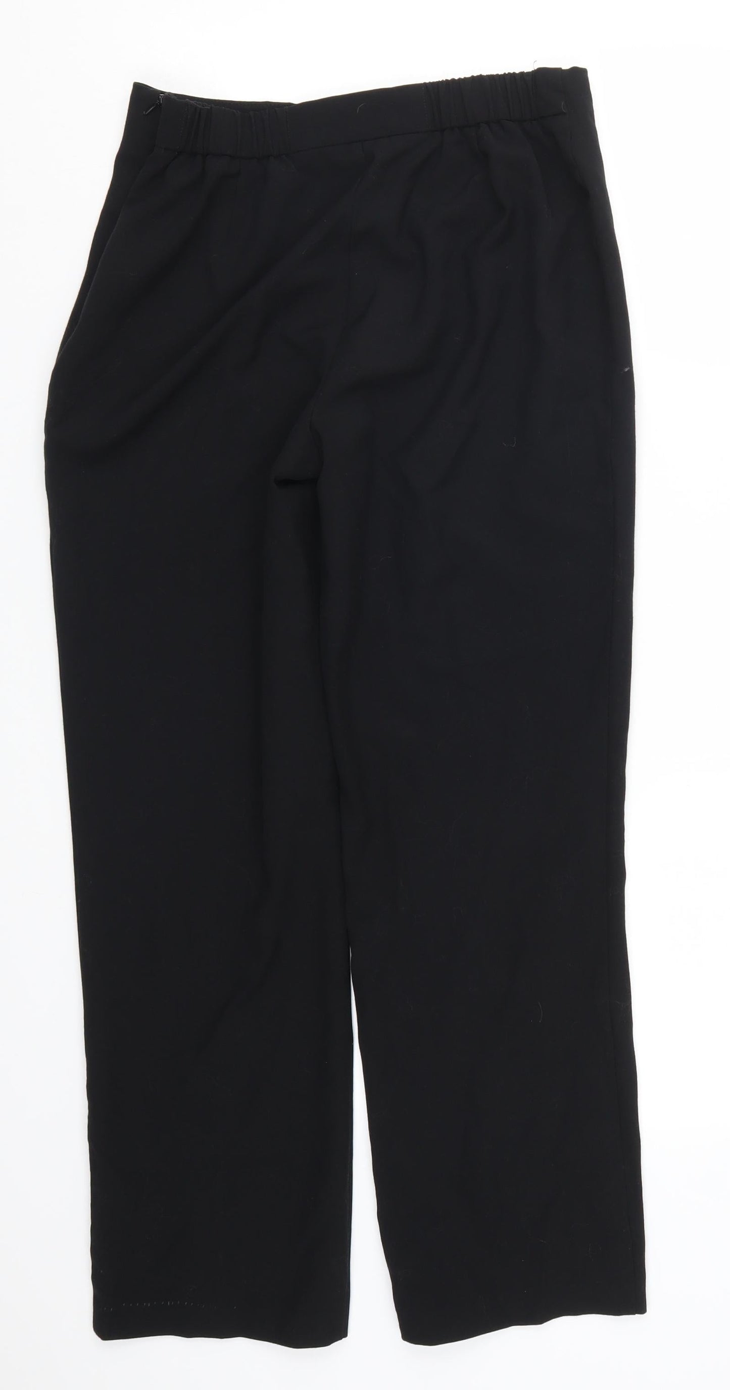 Marks and Spencer Womens Black   Trousers  Size 10 L28 in