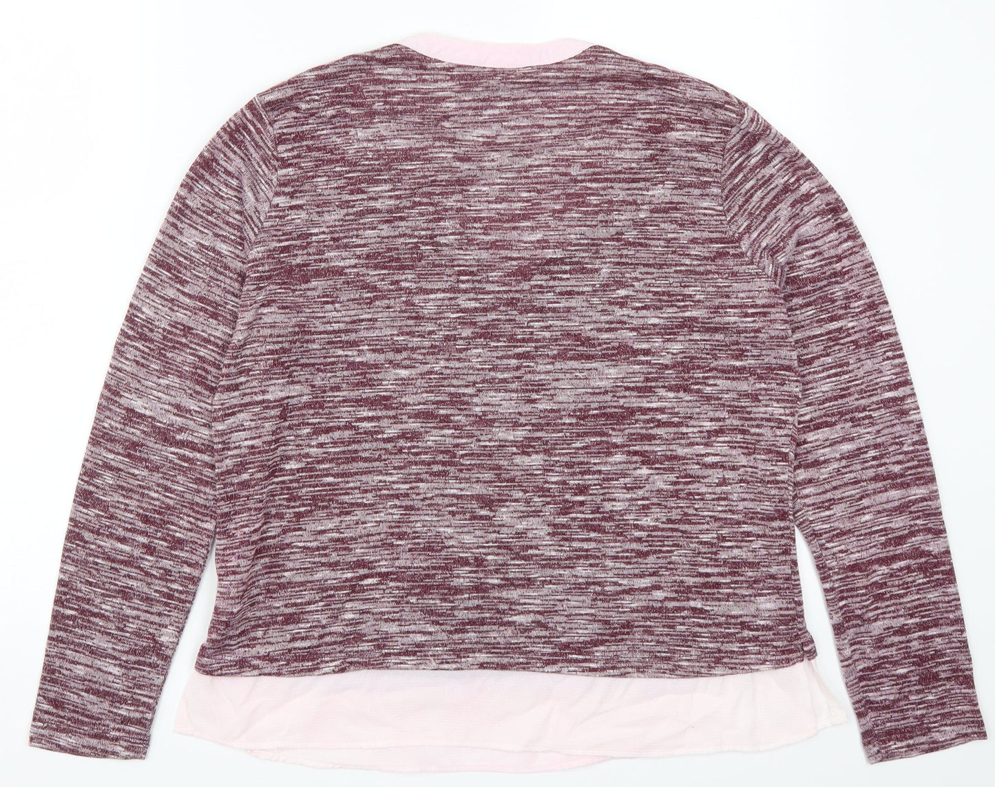 Damart Womens Pink   Basic T-Shirt Size 14
