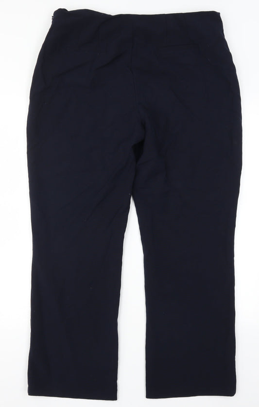 Debenhams Womens Blue   Trousers  Size 16 L28 in