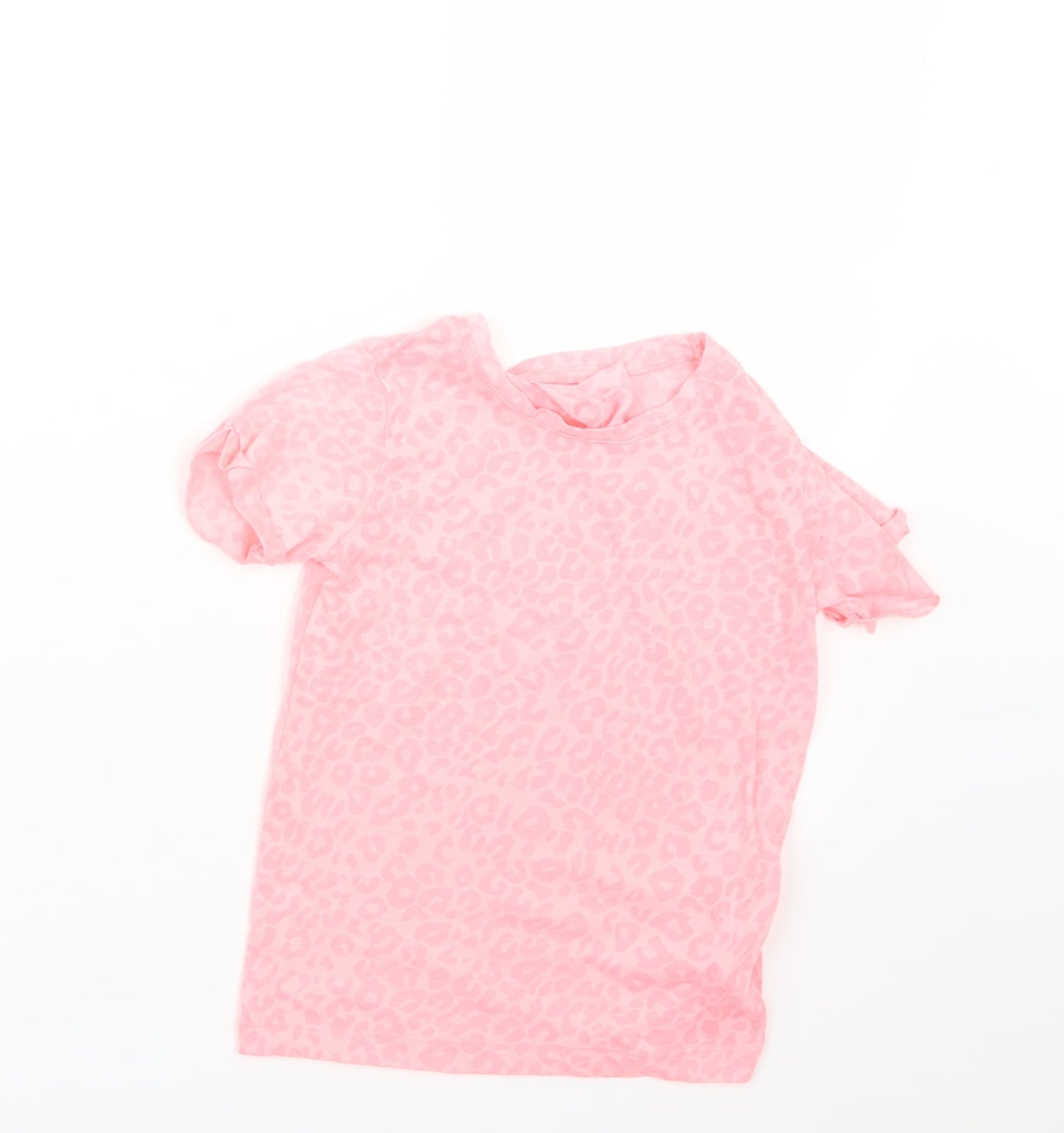 Young Dimension Girls Pink   Basic T-Shirt Size 7-8 Years