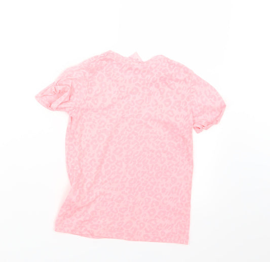 Young Dimension Girls Pink   Basic T-Shirt Size 7-8 Years