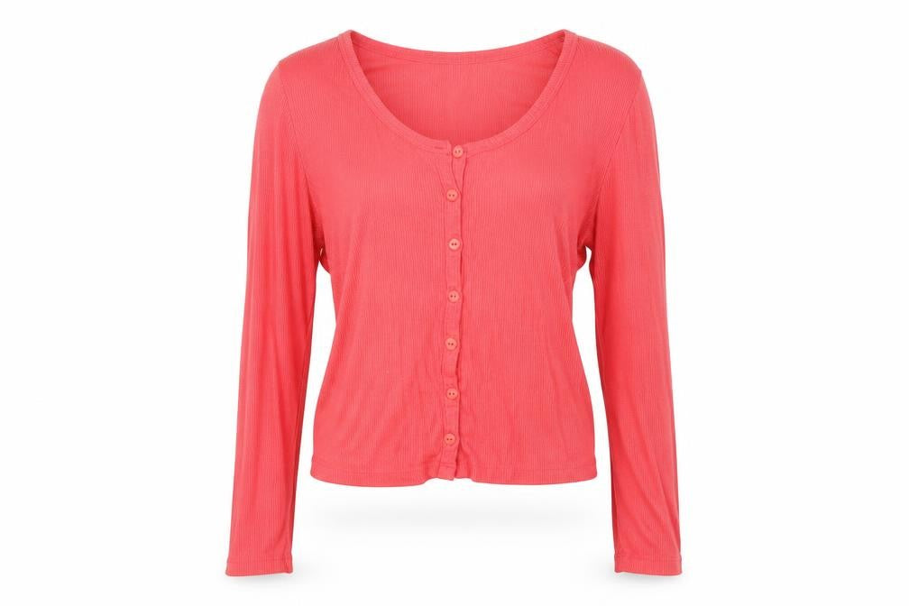 Divided by H&M Womens Pink   Basic Button-Up Size S