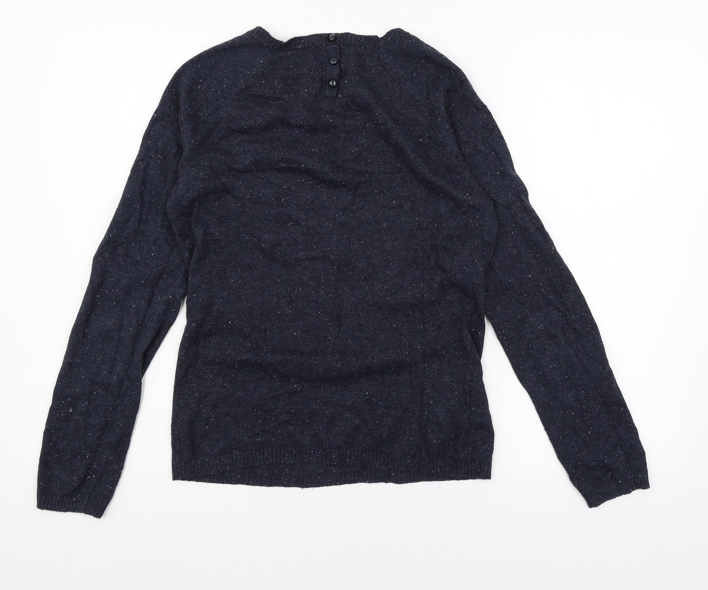 NEXT Womens Blue  Knit Pullover Jumper Size 8