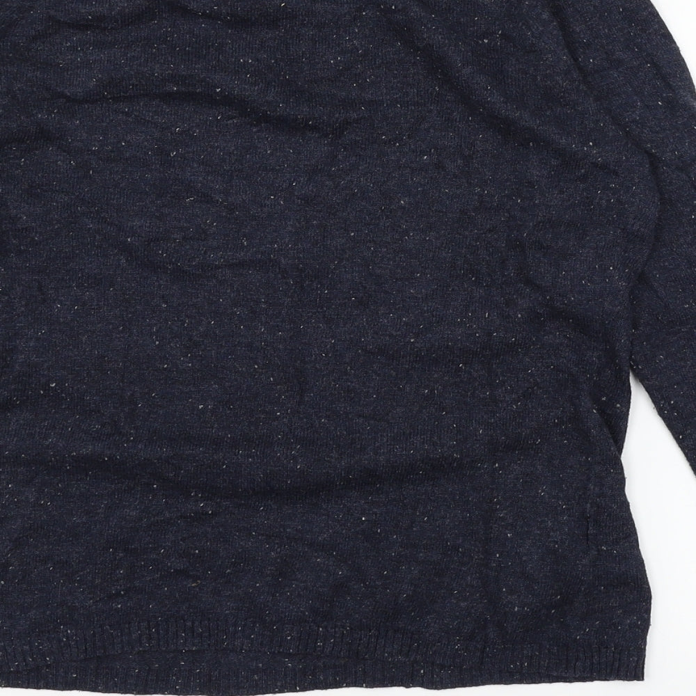 NEXT Womens Blue  Knit Pullover Jumper Size 8