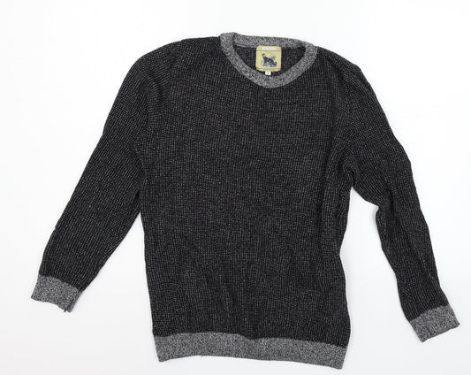 Refectory Womens Blue  Knit Pullover Jumper Size S