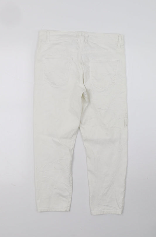 Marks and Spencer Womens White   Jegging Jeans Size 8 L21 in