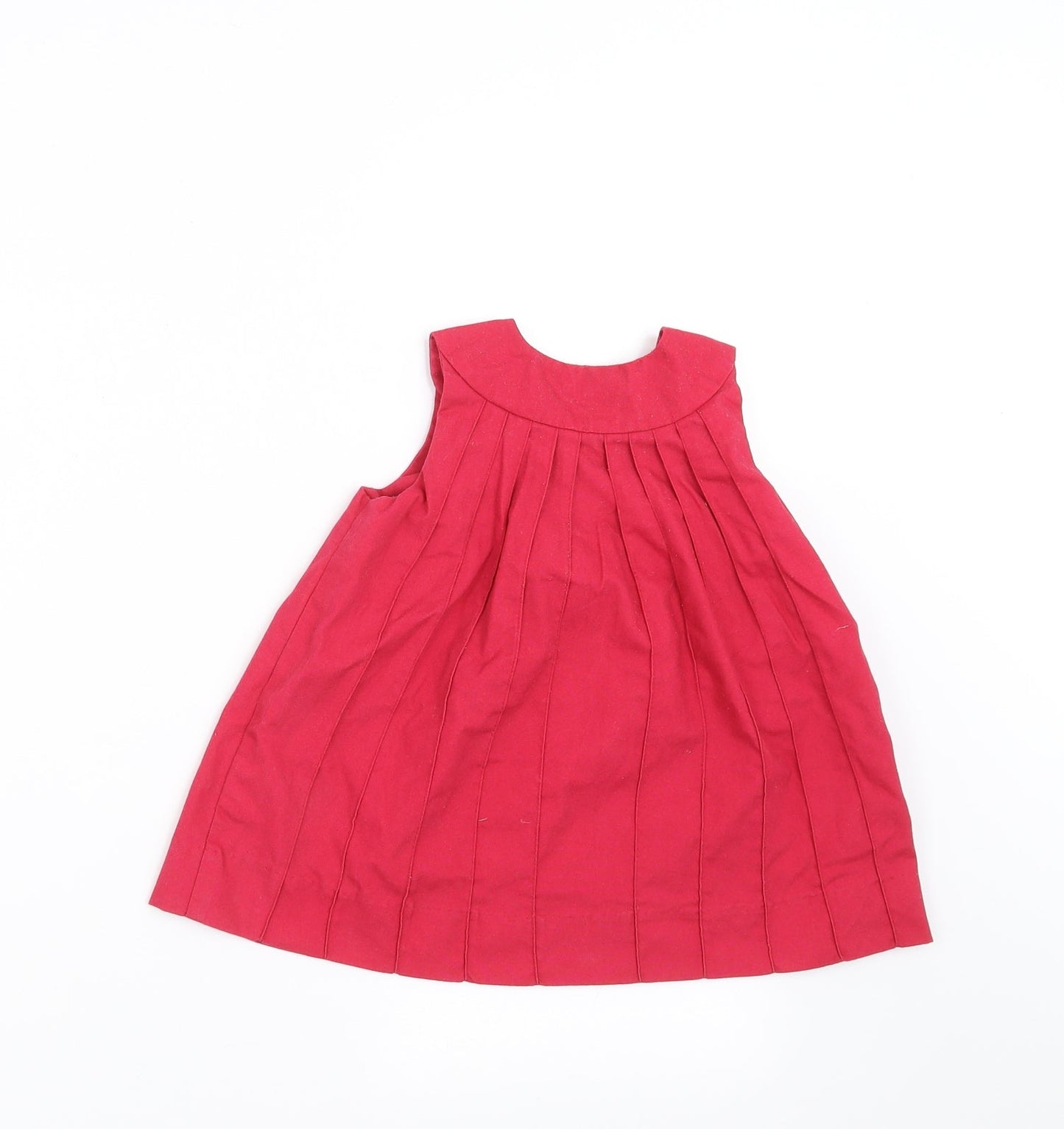 H&M Girls Red   A-Line  Size 9-12 Months