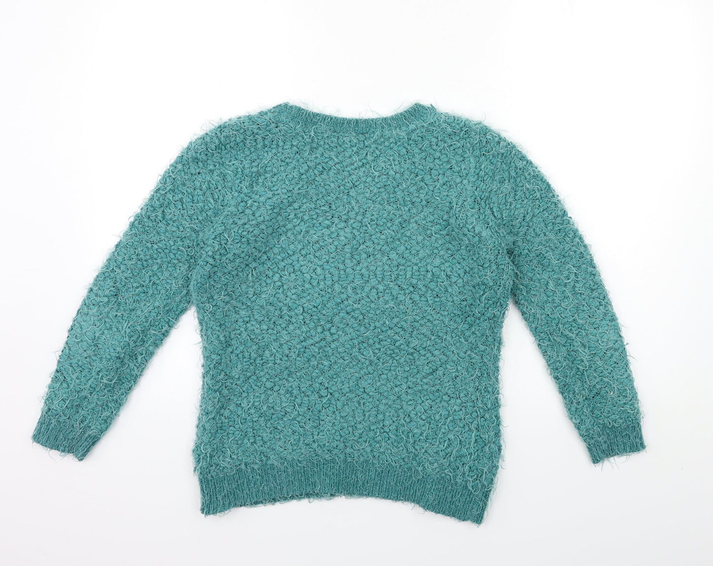 Red Herring Womens Green  Knit Pullover Jumper Size 8