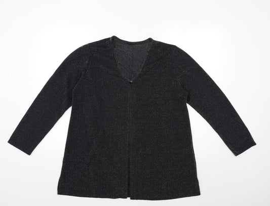 St Bernard  Womens Black   Cardigan Jumper Size 10