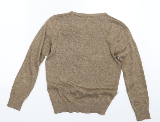 Navy & Navy Womens Brown   Pullover Sweatshirt Size M