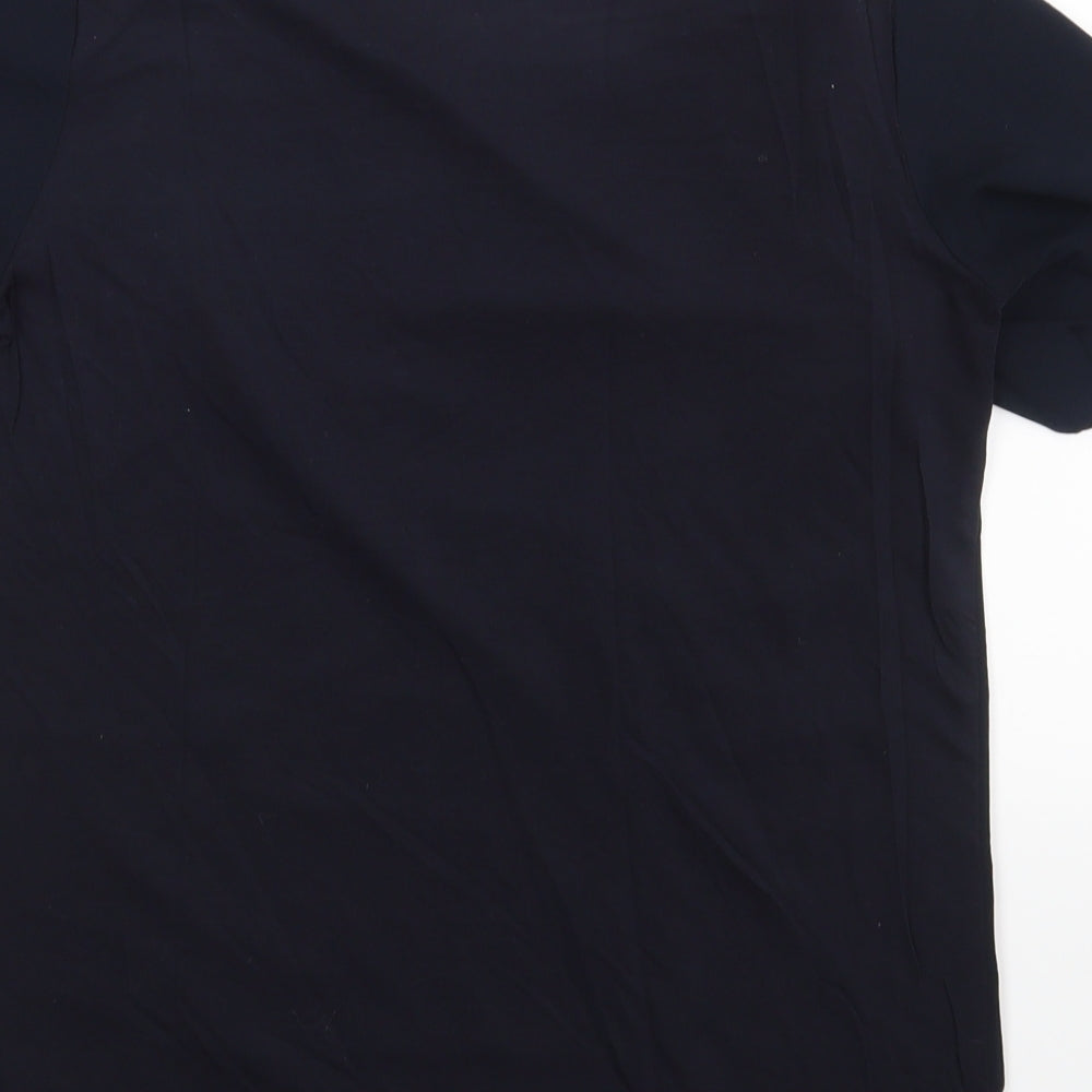 Dorothy Perkins Womens Blue   Basic Blouse Size XS