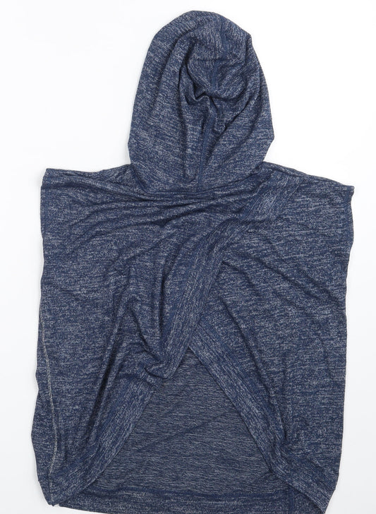 H&M Girls Blue   Pullover Hoodie Size 12-13 Years