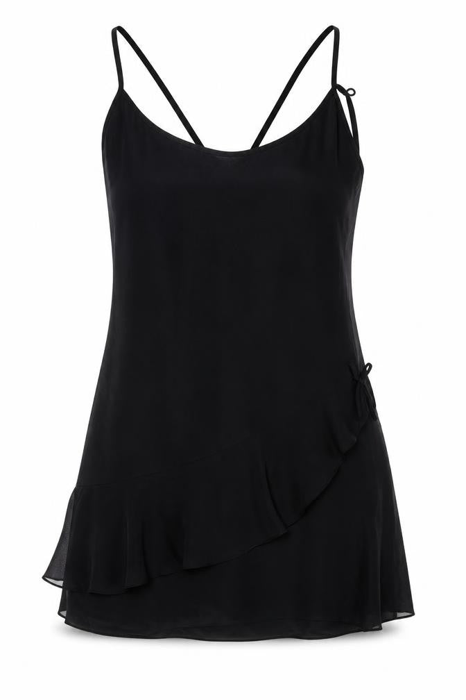 Camile Womens Black   Basic Blouse Size 10