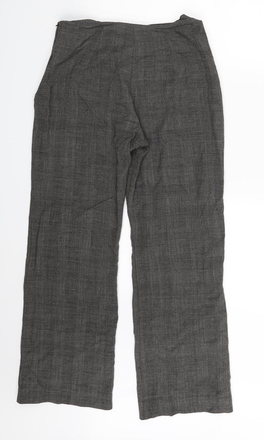 Wallis Womens Brown   Trousers  Size 12 L28 in