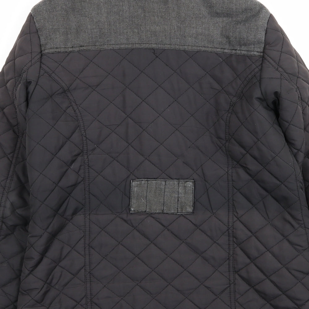 Primark Womens Black   Jacket Coat Size 10