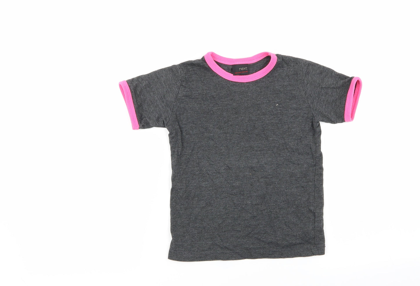 NEXT Girls Grey   Basic T-Shirt Size 3 Years