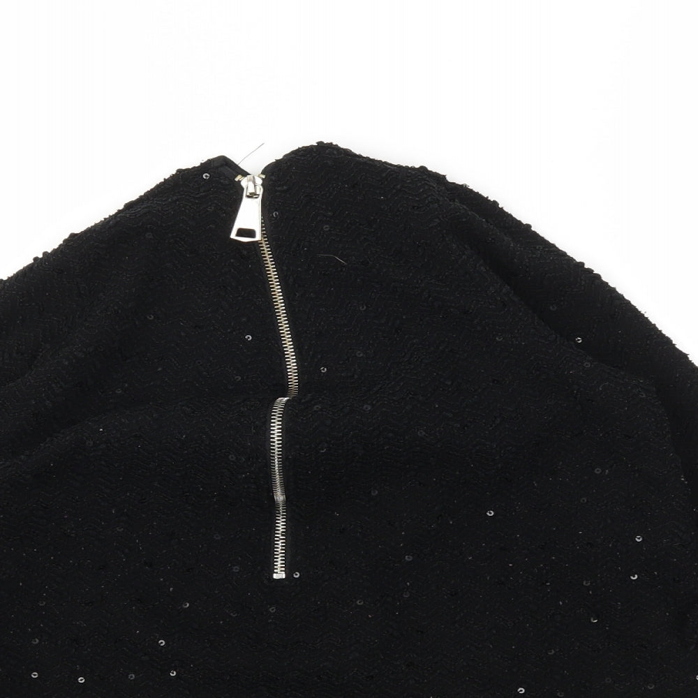 Preworn Womens Black   Basic T-Shirt Size S