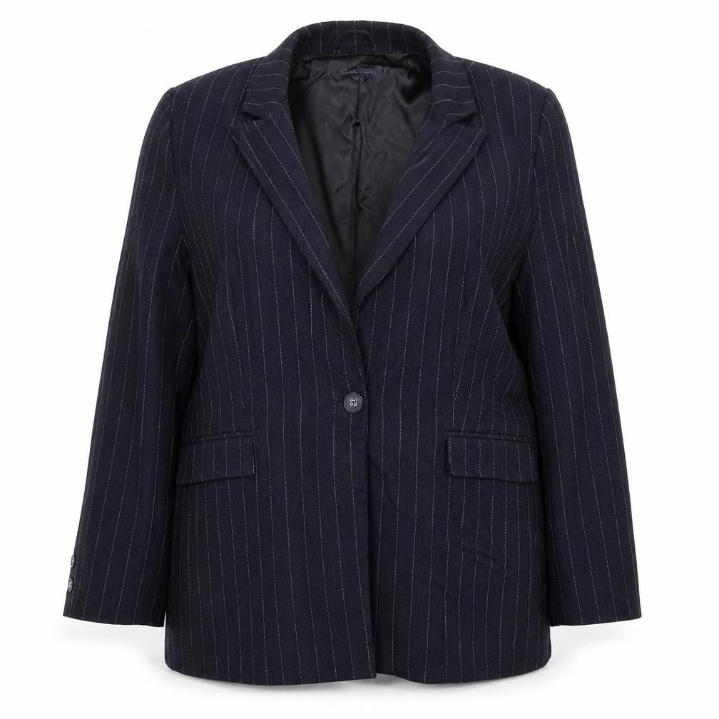 M&S Womens Blue   Jacket Blazer Size 18