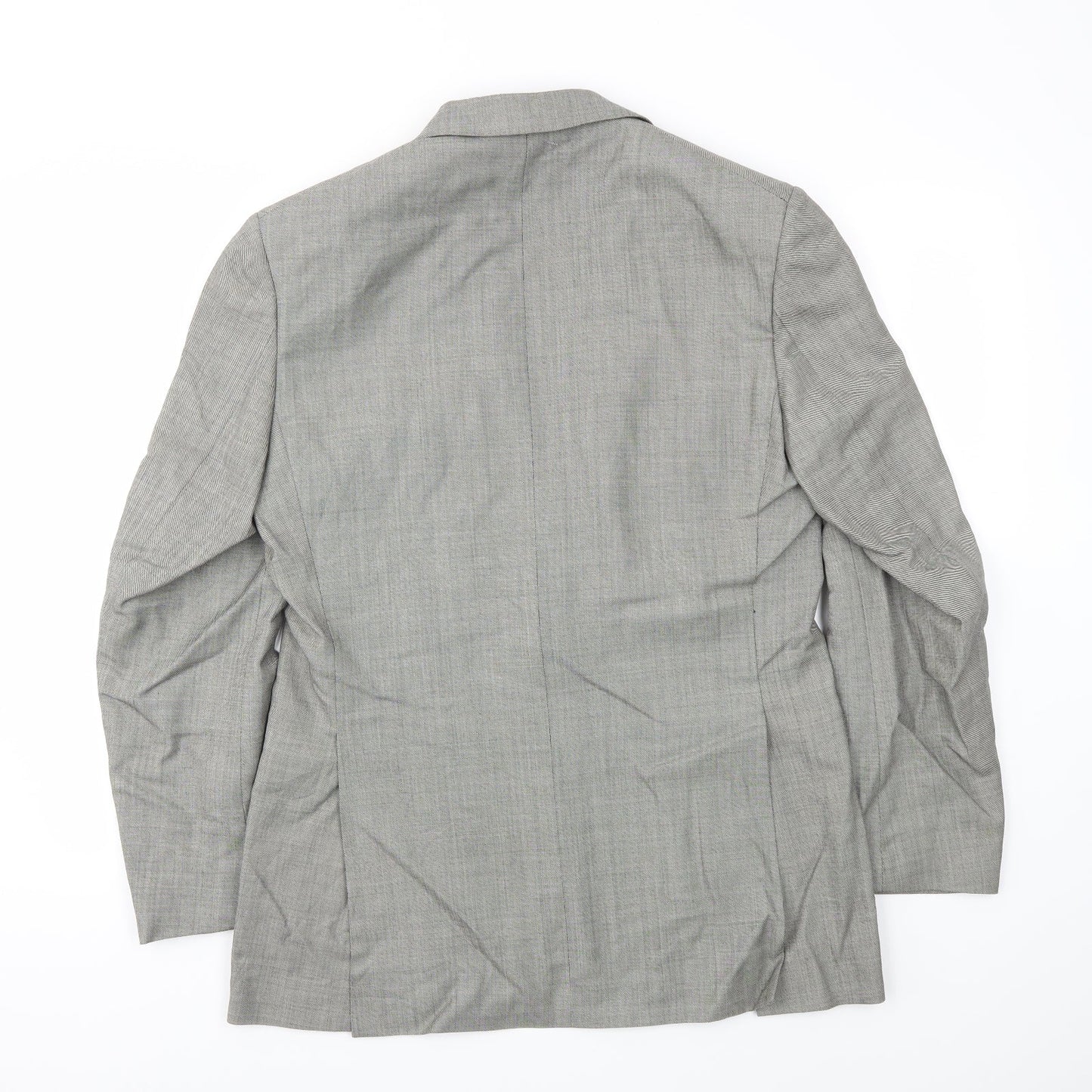 M&S Mens Grey   Jacket Blazer Size 38
