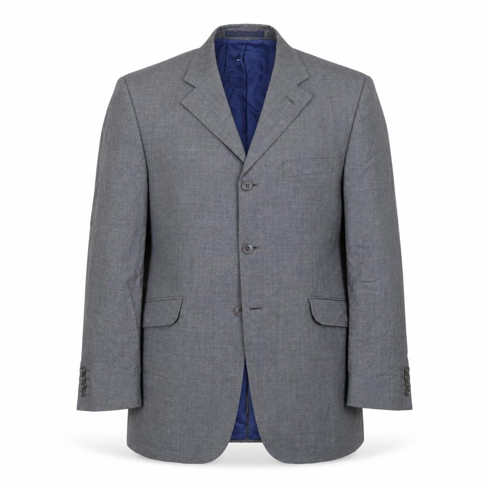 M&S Mens Grey Houndstooth  Jacket Blazer Size 40